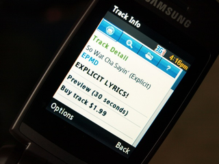 Illustration for article titled Samsung SLM A747, First With Napster Service, Reviewed